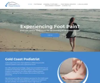 Goldcoastfootclinic.com.au(Leading Podiatrist Gold Coast) Screenshot