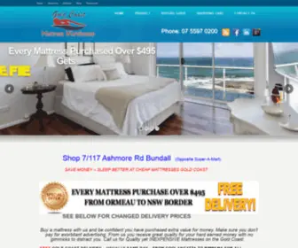 Goldcoastmattresses.com.au(Cheap Mattresses Gold Coast plus Bedding Gold Coast Cheap Mattresses Gold Coast plus Bedding Gold Coast) Screenshot