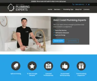 Goldcoastplumbingexperts.com.au(Gold Coast Plumbing Experts) Screenshot