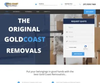 Goldcoastremovals.com.au(Gold Coast Removals) Screenshot