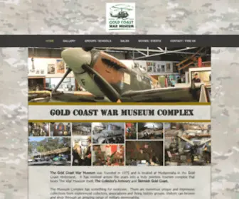 Goldcoastwarmuseum.com.au(The War Museum) Screenshot