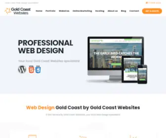 Goldcoastwebsites.com.au(Web Design Gold Coast) Screenshot
