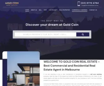 Goldcoinrealestate.com.au(Gold Coin) Screenshot