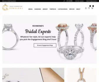 Goldconnection.net(The Gold Connection Jewelers) Screenshot