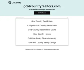 Goldcountryrealtors.com(Goldcountryrealtors) Screenshot