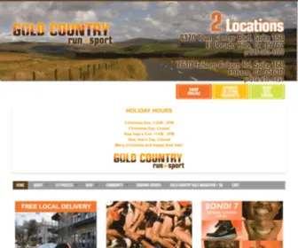 Goldcountryrunandsport.com(Gold Country Run) Screenshot