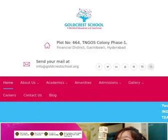 Goldcrestschool.org(Goldcrest) Screenshot