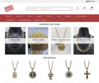 Goldcustom.ca(Online Gold & Diamond Jewellery Store) Screenshot