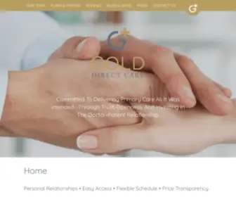 Golddirectcare.com(Gold Direct Care) Screenshot