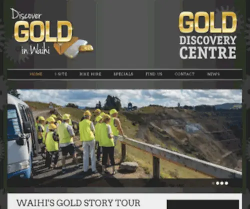Golddiscoverycentre.co.nz(Golddiscoverycentre) Screenshot