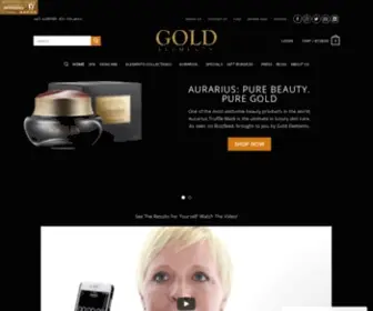 Goldelements-USA.com(Elements®) Screenshot