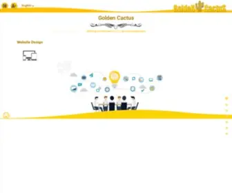 Golden-Cactus.net(ارائه خدمات و راه اندازی کسب و کارهای آنلاین شامل) Screenshot