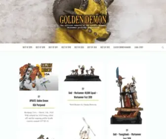 Golden-Demon.com(Golden Demon) Screenshot