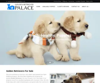 Golden-Retrieverpalace.com(Golden-retrieveplace) Screenshot