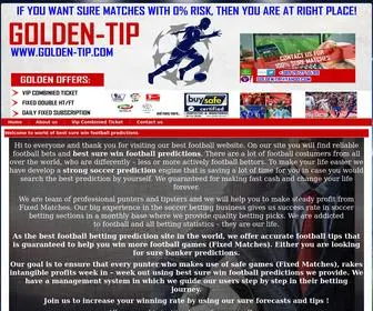 Golden-Tip.com(Golden Tip) Screenshot