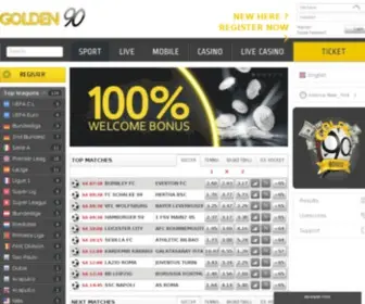 Golden90Vip.com(Golden 90 Vip) Screenshot