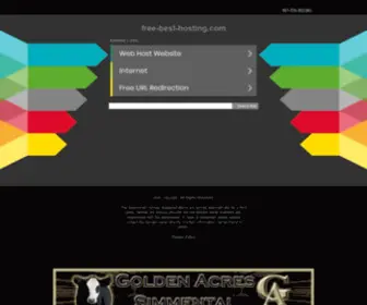 Goldenacressimmental.com(Free-best-hosting.com Golden Acres Simmental) Screenshot
