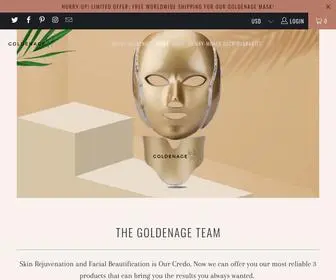 Goldenageco.shop(Goldenage Premium LED Face Mask) Screenshot