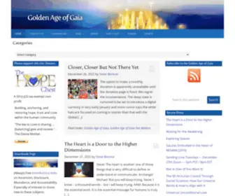 Goldenageofgaia.com(Toward a World) Screenshot