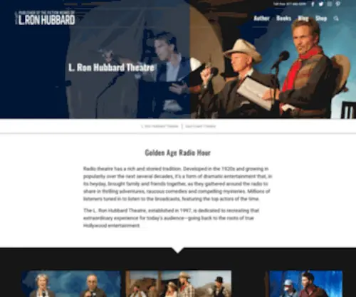 Goldenagetheater.com(Galaxy Press) Screenshot