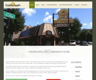 Goldenapplediner.com(24 Hour Diner Lincoln Park) Screenshot