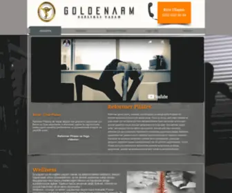 Goldenarmpilates.com(Bel boyun ve sırt ağrıları) Screenshot