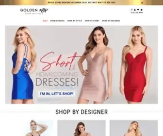 Goldenaspprom.com(Prom Dresses 2022) Screenshot