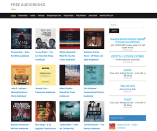 Goldenaudiobook.co(Free Audiobooks) Screenshot