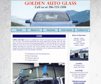 Goldenautoglass.com(Golden Auto Glass) Screenshot