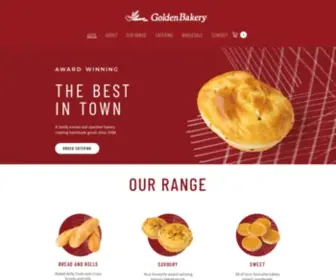 Goldenbakery.com.au(Golden Bakery) Screenshot