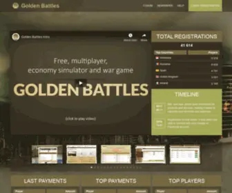 Goldenbattles.com(Golden Battles) Screenshot