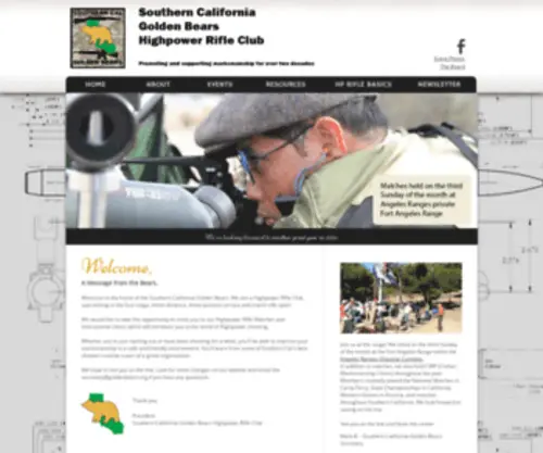 Goldenbears.org(California Golden Bears Highpower Rifle) Screenshot
