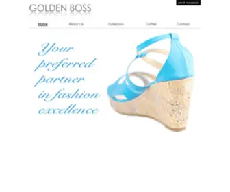 Goldenboss.com.my(Lady Footwear Manufacturer) Screenshot