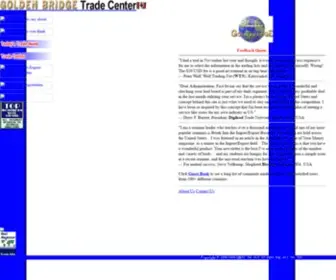 Goldenbridge.ca(Import/Export Trade Leads and Business Opportunities) Screenshot