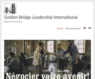 Goldenbridgeleadership.com(Negotiation coaching) Screenshot