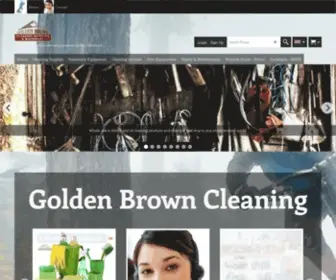 Goldenbrown.com.au(Cleaning Services) Screenshot