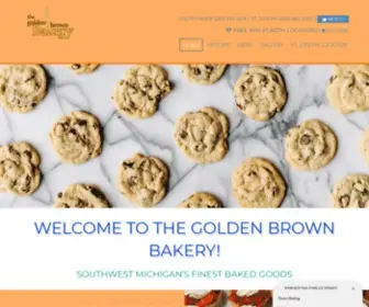 Goldenbrownbakery.com(Golden Brown Bakery) Screenshot