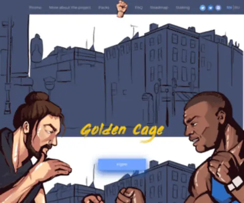 Goldencage.io(Golden Cage) Screenshot