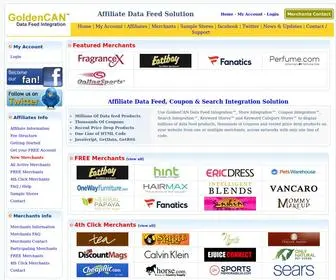 Goldencan.com(Affiliate Data Feed) Screenshot