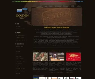 Goldencarpet.com.tr(Golden Carpet) Screenshot