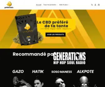 Goldencbd.fr(Golden-shop) Screenshot