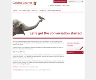 Goldencharterintermediaries.co.uk(Golden Charter for Intermediaries) Screenshot