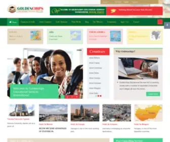 Goldenchipseducation.com(Study Abroad) Screenshot