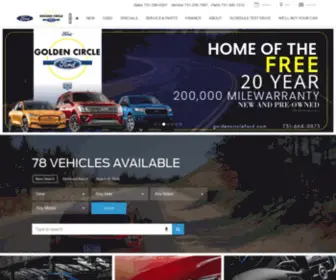 Goldencircle.com(Golden Circle Auto Group) Screenshot