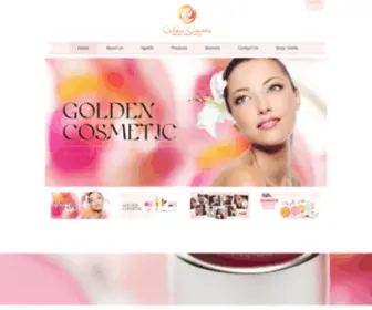 Goldencosmetic.com(Golden Cosmetic Company Limited) Screenshot