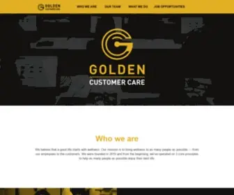 Goldencustomercare.com(Golden Customer Care) Screenshot