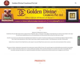 Goldendivine.co.in(Golden Divine Creations Pvt Ltd) Screenshot