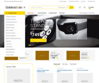 Goldendodo.com(A world of Unlimited Products) Screenshot