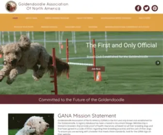 Goldendoodleassociation.com(Goldendoodle Association of North America Committed to the Future of the Goldendoodle) Screenshot