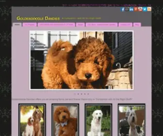 Goldendoodledandies.com(Goldendoodle Dandies) Screenshot